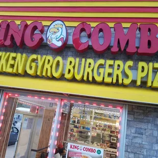 the front of a restaurant