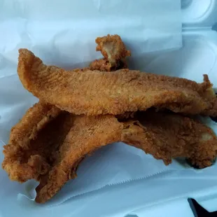 Fried catfish