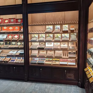 a display of cigars