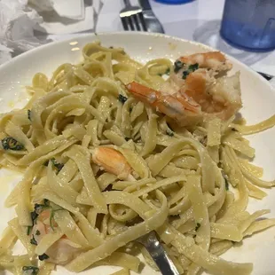 Shrimp scampi