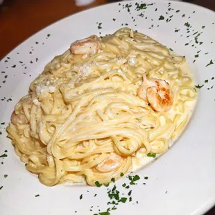 Shrimp Alfredo