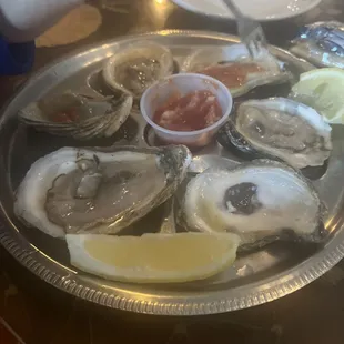 Raw Oysters