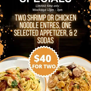 Holiday Bounty Special! 

Take a break from the holiday hustle and treat yourself to a bountiful meal at an even more appetizing price!