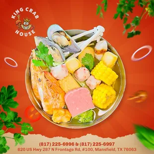 Spice up your Valentine's Day with a delightful hot pot experience at King Crab House, savoring the warmth and flavors of a romantic meal to