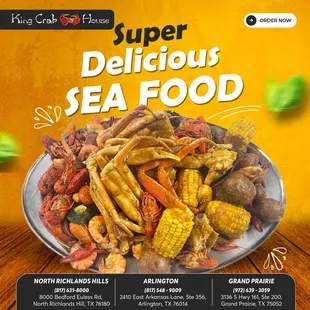 Delight in the exquisite flavors of our seafood dish, meticulously prepared with the freshest catches from the ocean.