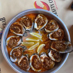 Steamed Oysters