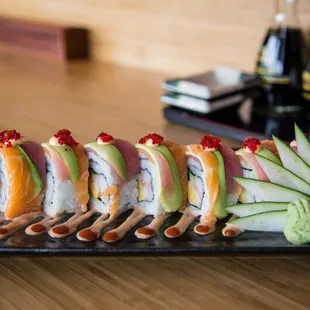 food, sushi and sashimi, sushi, sashimi