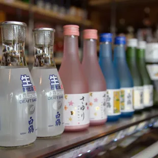 sushi and sashimi, drink