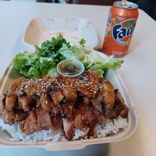 Chicken Teriyaki Plate