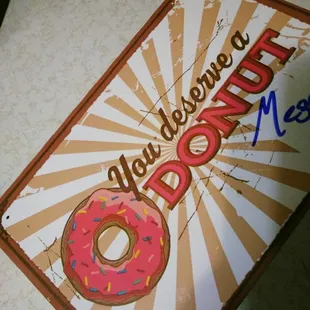 I think I do deserve a Donut,  thank you Kings Donuts!