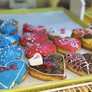 donuts, food, dough desserts