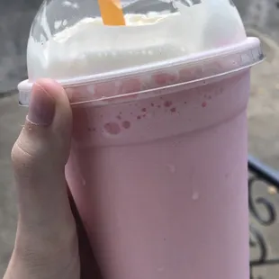 Strawberry smoothie