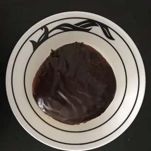 Chocolate covered with custard filling