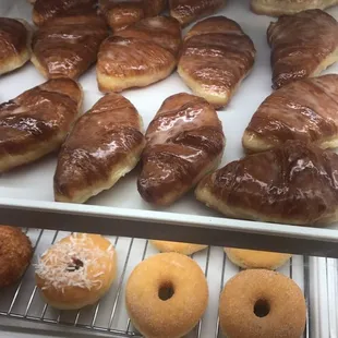 Never had a crescent roll donut until I came here. They are SO good.