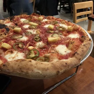 Pork and Pine Pizza