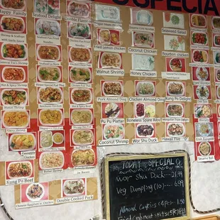 sushi and sashimi, menu