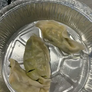 Veggie dumplings