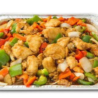 Fish with Black Bean Sauce