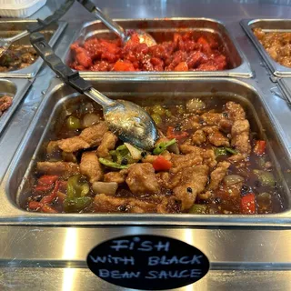 Fish with Back Bean Sauce