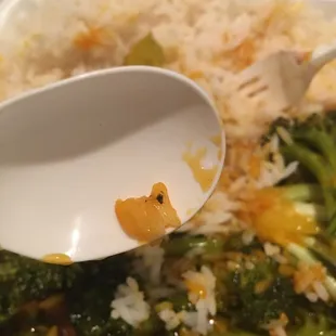 Careful, inspect food first!