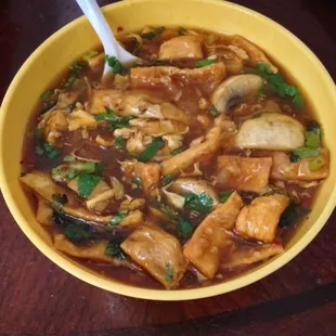 Hot and Sour Soup the best in town