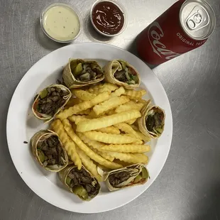 burritos and wraps, food