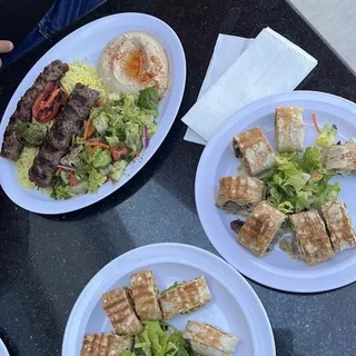 Beef Shawarma Wrab