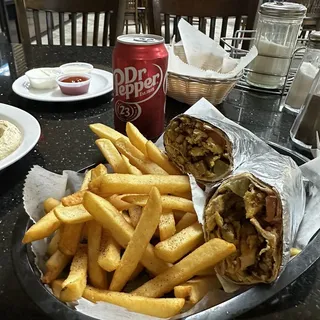 Chicken Shawarma Combo