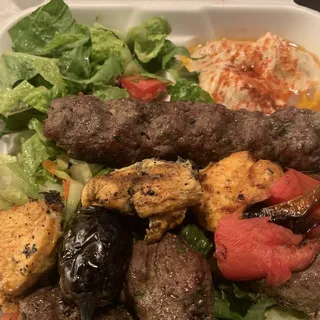 Combo Kabob Plate