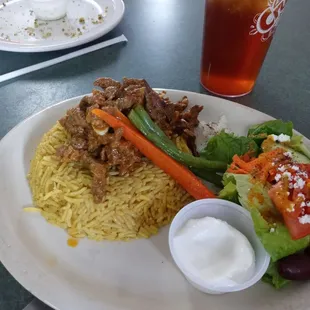 Lamb Shawarma.