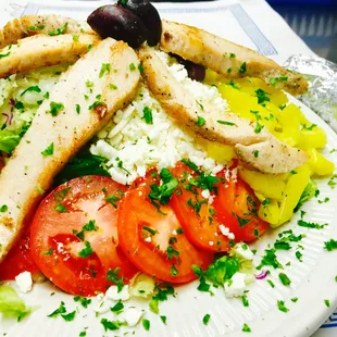 Chicken Greek Salad