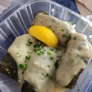 Yiayia's Dolmades Appetizer (Guy Fieri's Favorite Stuffed Grape Leaves)