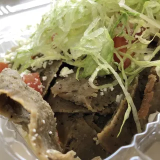 Gyro and Feta Bowl