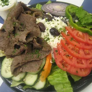 Gyro Greek Salad
