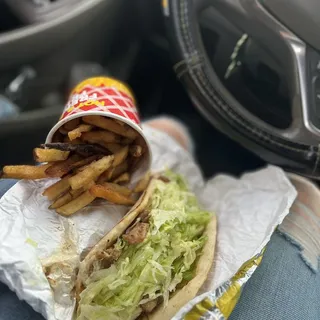Kid's Chicken Gyro with Fries