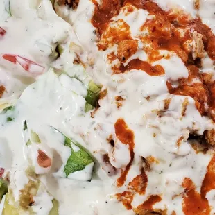 Chicken over rice -- you mean crack over rice, right?