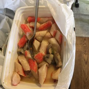 Fake crab