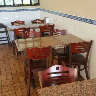 sushi and sashimi, interior