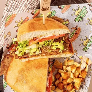 The best torta ever! Huge and super tasty food