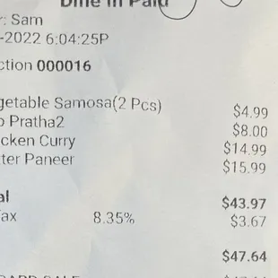 Prices