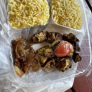 Chicken Kabab Plate