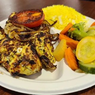 Chicken Kabab Plate