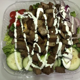 Lamb Gyro Salad