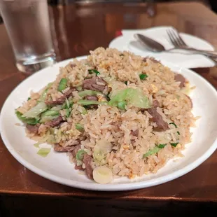 Beef fried rice