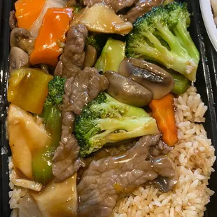 Mixed Vegetables with Beef!