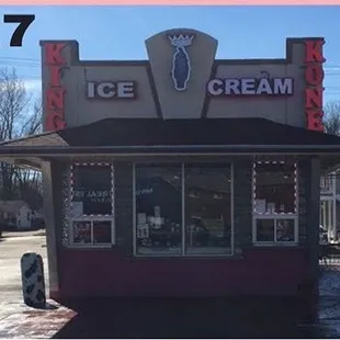 For all of life's moments, since 1946, there's King Kone ice cream parlor.  Ice cream for smiley faces and scooped at 31051 Ford Rd.