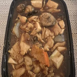 48. Tofu Mushroom with Chicken