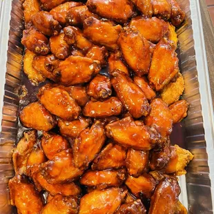 4. Honey BBQ Chicken Wings