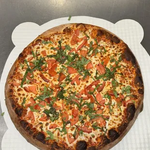Margherita pizza