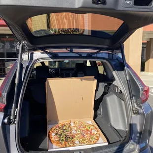 Needed the whole trunk to bring this bad boy home lol